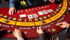 Meja baccarat dengan batas yang beragam